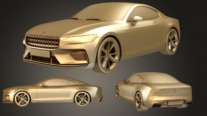 نموذج ثلاثي الأبعاد لآلة CNC السيارات والنقل بولستار 1 2020